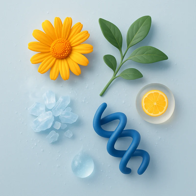 Composición de la crema Vitaflex: flor de árnica, cristales de mentol, alcanfor, colágeno y vitamina C